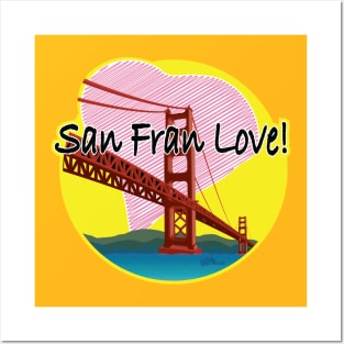 San Fran Love Posters and Art